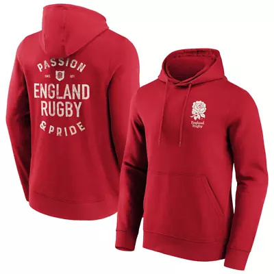 Buy England Rugby Men's Hoodie Passion & Pride Graphic Hoodie - New • 19.99£