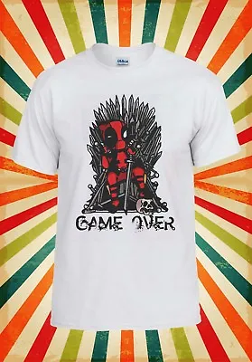 Buy Game Over Dead Pool Game Of Thrones Men Women Vest Tank Top Unisex T Shirt 1913 • 9.95£