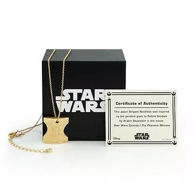 Buy Star Wars Japor Snippet Necklace | Collectible Star Wars Jewelry Pendant • 33.07£