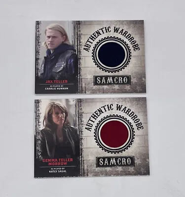 Buy Sons Of Anarchy Seasons 1-3 Wardrobe Card M05 Charlie Hunnam & M04 Katey Sagal • 67.55£