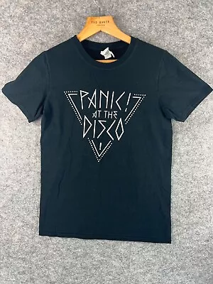 Buy Panic At The Disco T Shirt Mens Small Black Band T Short Sleeve Gildan • 5.81£
