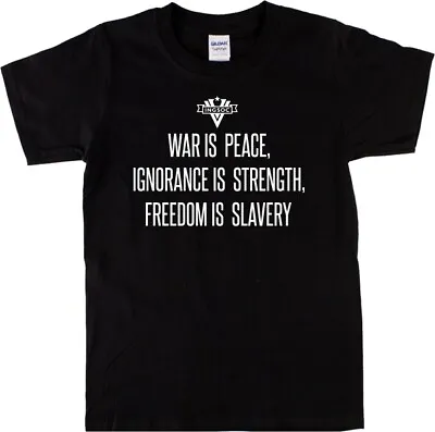 Buy 1984 T-shirt - George Orwell, Ingsoc, Quote, Various Colour T Shirts • 19.99£