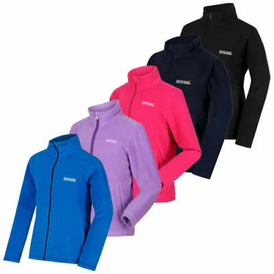 Buy Regatta King Kids Boys Girls Childs School Full Zip Fleece Jacket Jumper RRP £25 • 9.99£