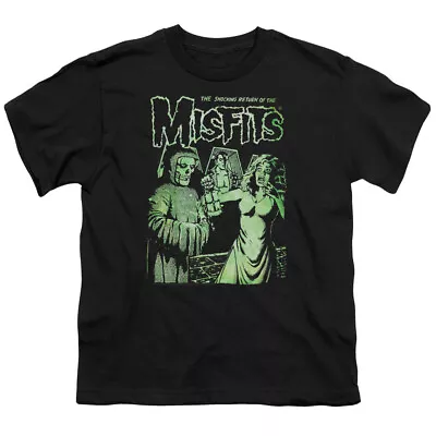 Buy Misfits The Return Kids Youth T Shirt Licensed Music Rock Band Tee Black • 13.85£