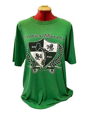 Buy Vintage Dropkick Murphys Shirt Size XL Rare Punk Rock Band T Free Tracked Post • 62.57£