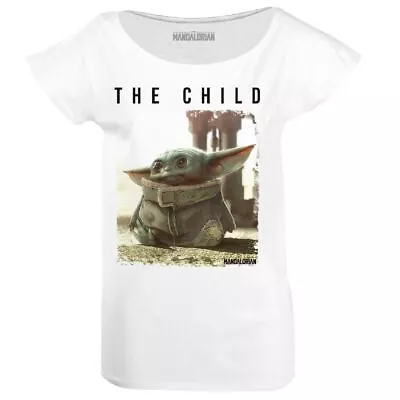 Buy The Mandalorian - White Women's T-shirt The Child Logo - XL • 19.19£
