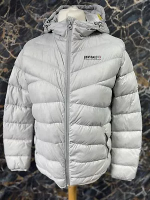 Buy Lonsdale Lightweight Puffer Coat Men’s Size M Defect (REFR7) • 18.99£