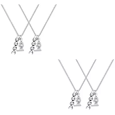 Buy  4 Pcs Organic Chemistry Jewelry Irish Accessories For Women Necklace • 9.25£