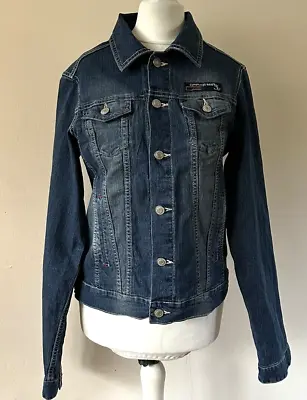 Buy Ladies Denim Jacket Size 8-10 Stretch • 11£