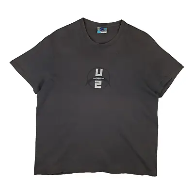 Buy U2 Tee T-Shirt Tour Merch Dublin Croke Park 2009 Dark Grey Mens Size Large • 18.94£