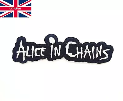 Buy ALICE IN CHAINS Iron On Patch Music Band Embroidered Applique Badge Rock Patches • 2.99£