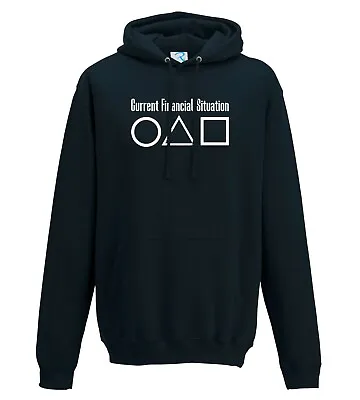 Buy Squid Games Funny Financial Situation Hoodie Merch Gift All Sizes Adults & Kids • 14.99£