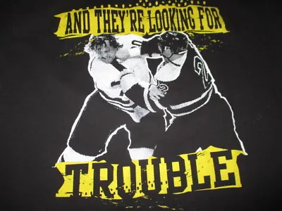 Buy DROPKICK MURPHYS  BOYS ARE BACK Looking For TROUBLE  (MED) T-Shirt BOSTON BRUINS • 61.76£