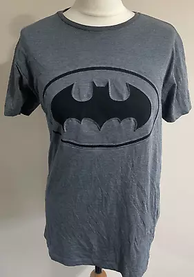 Buy Batman Medium Mens 3D T-Shirt Grey 36  Logo Cotton The Batman Dark Knight 3D • 3.93£