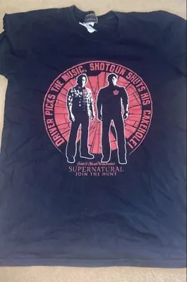 Buy Supernatural TV Show Series T-shirt Tee Top Winchester Bros Size Medium • 11£