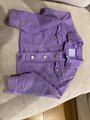 Buy Next Purple Denim Jacket Children’s 8 Years Good Condition • 8£