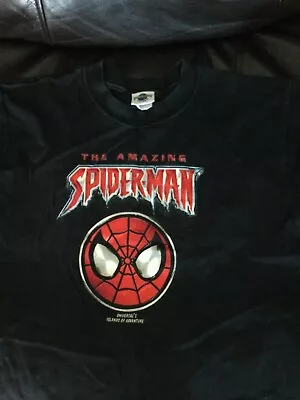 Buy Universal Studios Kids The Amazing Spider-man Islands Of Adventure T-shirt SizeL • 8£