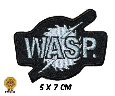 Buy Wasp Iron / Sew On Patches Rock Music Band Embroidered • 2.49£