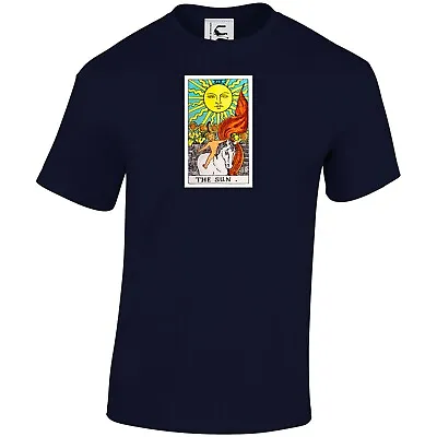 Buy The Sun Tarot Arcana Card Celestial Goth T-Shirt Top Adults, Kids & Teens Sizes • 9.99£
