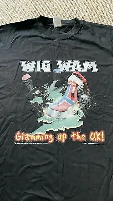 Buy Wig Wam T Shirt. NEW Glamming Up The UK. Official Merch. Peacemaker DC Comic • 25£
