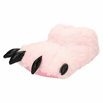 Buy Spot On X2091 Ladies Pink Textile Fun Novelty Claw Monster Feet Slippers • 12.99£