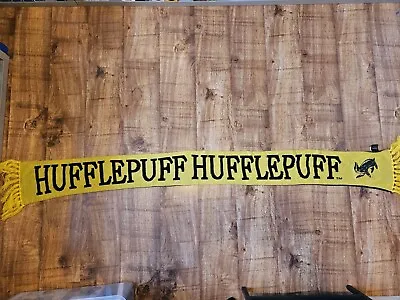 Buy Hufflepuff Harry Potter Reversible Scarf - Warner Bros London Studio Tour - VGC! • 19.95£