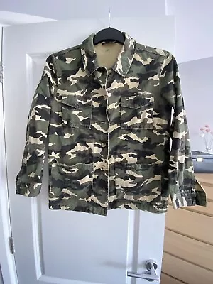 Buy New Look Ladies Camouflage Jacket Size 8 • 8£