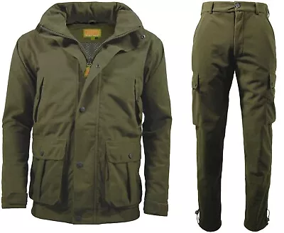 Buy Mens Waterproof Stealth Jacket Trousers Hunting Fishing Walking • 39.95£