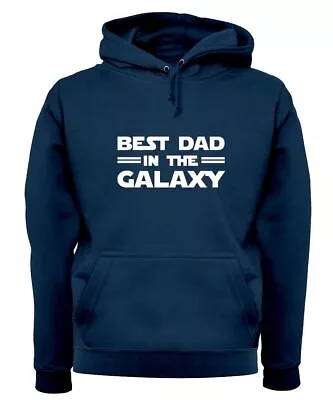 Buy Best Dad In The Galaxy - Adult Hoodie / Sweater - Funny Fathers Day Daddy Love • 24.95£