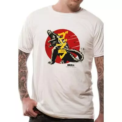 Buy Unisex T-shirt Godzilla Vintage Design White • 11.99£