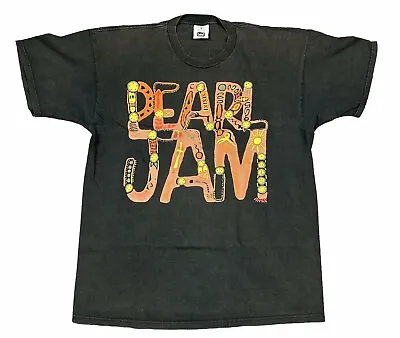 Buy Vintage Pearl Jam T Shirt 1992 Music For Rhinos 90s Tour  • 79£