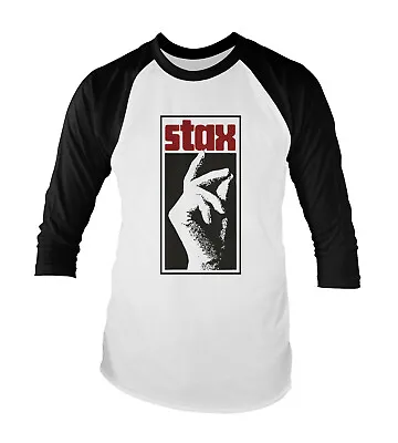 Buy Stax Records T Shirt Baseball Top Blues Soul Funk Unisex All Sizes  • 15.99£