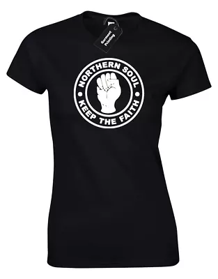 Buy Northern Soul Ladies T-shirt Music Motown Specials The Ska Retro Classic Madness • 7.99£