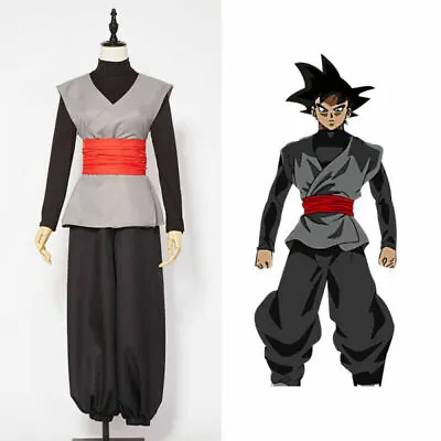 Buy Halloween Dragonball Z Dragon Ball Super Son Goku Black Zamasu Cosplay Costume • 30.71£