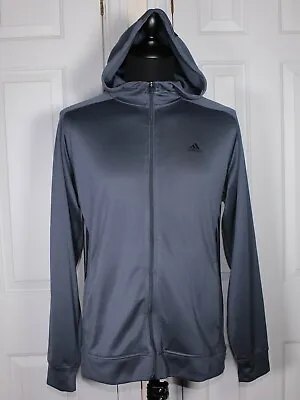 Buy Adidas Grey Full Zip Hoodie Men's (M) Medium - Measurements In Description • 13.49£