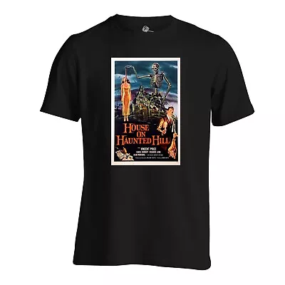 Buy House On Haunted Hill 1959 T Shirt Classic Movie Film Poster Print • 19.99£