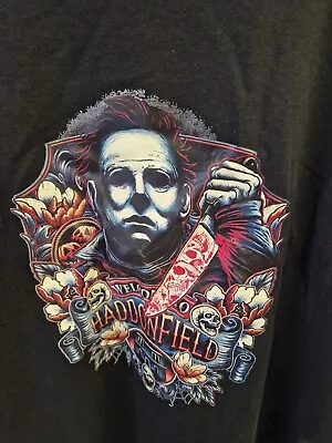 Buy Halloween Michael Myers T Shirt Horror Haddonfield Size XL • 9.99£