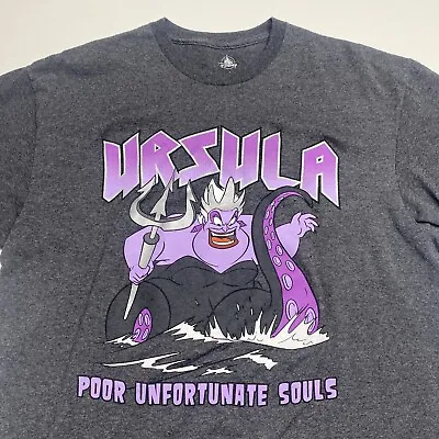 Buy Disney Parks Villain Ursula Poor Unfortunate Souls Adult Large T-shirt • 14.20£