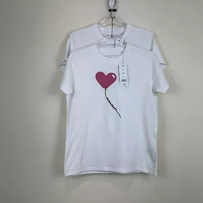 Buy French Connection T Shirts Tops White Cotton Jersey Size Small 2 Pack New • 12.50£