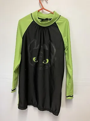 Buy Toothless Dragon Boys UV Shirt Rash Guard 72cm Chest (74cm Waist) • 4.99£
