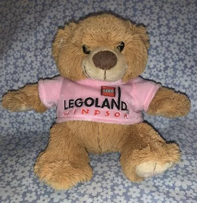 Buy Lego Legoland Windsor - Pink TShirt 8” Teddy Bear Soft Toy Plush. VGC.    #D3 • 0.99£