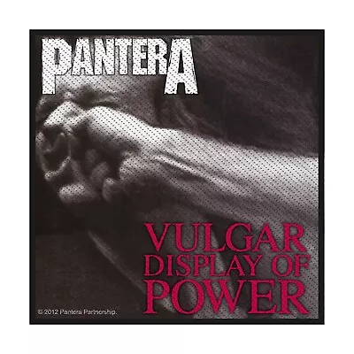 Buy Officially Licensed Pantera Vulgar Power Sew On Patch- Music Rock Patches M172 • 3.99£