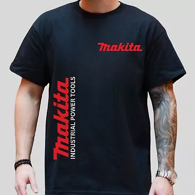 Buy Mens Makita T Shirt Powertools Tool DIY Shirt Work Wear Top Gift Idea • 10.99£