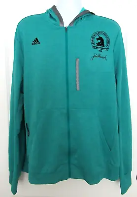 Buy Boston Marathon 2016 Adidas Climalite Hooded Jacket Size 2XL NWT • 36.06£