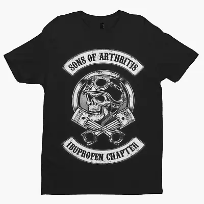 Buy Sons Of Arthritis T-Shirt -  Adult Humour Funny Film TV Motorcycle Bikers • 10.79£