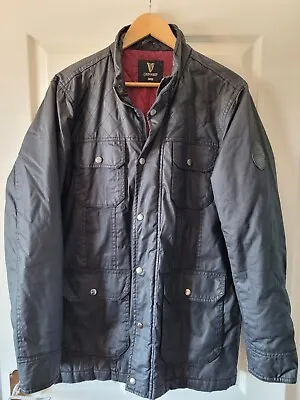 Buy GUINNESS Mens Black Quilted Coat/Jacket Size UK Medium • 20£