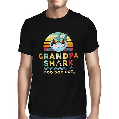 Buy 1Tee Mens Grandpa Shark T-Shirt • 7.99£