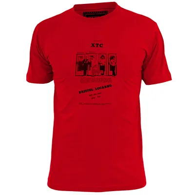 Buy Mens Xtc Bristol Locarno Inspired Poster T Shirt Punk Pistols Ruts Clash • 10.99£
