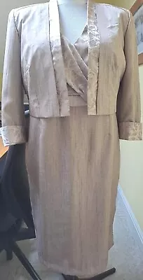 Buy Roman Dress And Jacket Mother Of Bride Or Groom Size 20 • 60£