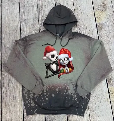 Buy Nightmare Before Christmas Hoodie Hooded Sweatshirt Unisex Any Size SOFFE • 32.13£